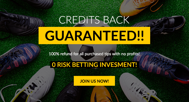 Credits back guaranteed