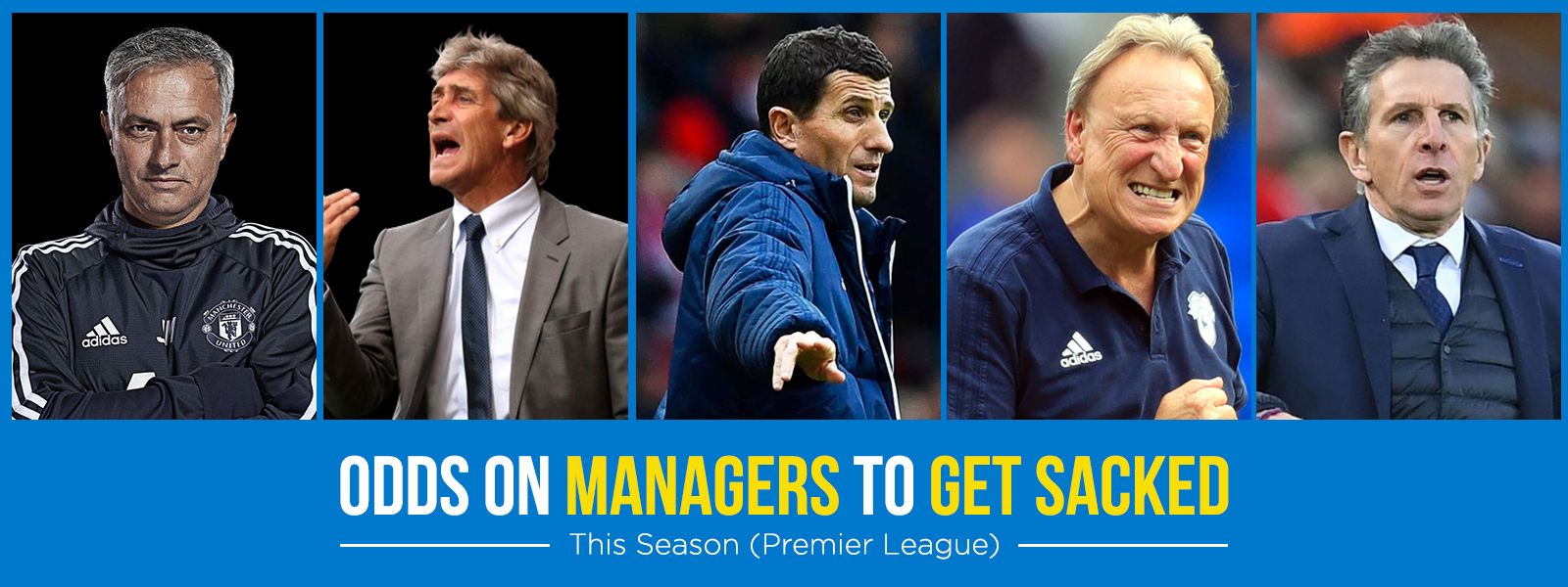 Betting Odds On Managers To Get Sacked This Premier League Season