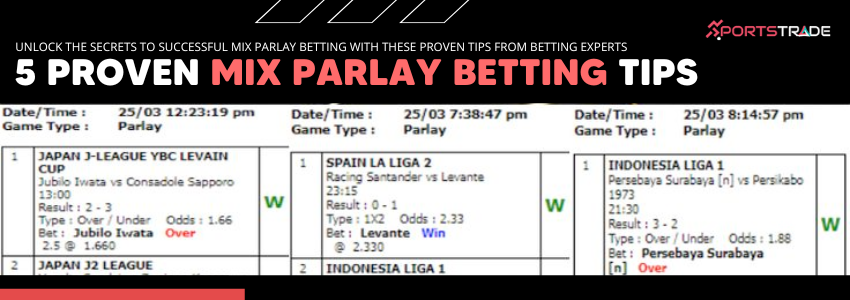 Mastering Mix Parlay Betting: 5 Expert Tips For Success